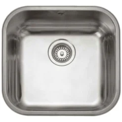 Rangemaster Atlantic Classic Single Bowl Undermount Stainless Steel Sink & Vellamo Revolve Monobloc Mixer Tap