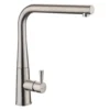 Rangemaster Conical Single Lever Mono Kitchen Mixer Tap - Brushed Nickel
