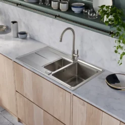 Rangemaster Hemlock Single Lever Mono Kitchen Mixer Tap