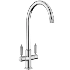 Rangemaster Hemlock Twin Lever Mono Kitchen Mixer Tap