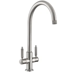 Rangemaster Hemlock Twin Lever Mono Kitchen Mixer Tap