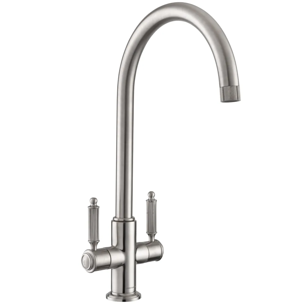 Rangemaster Hemlock Twin Lever Mono Kitchen Mixer Tap