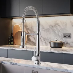 Rangemaster Pro Spray Kitchen Mixer Tap with Pull Out Spout