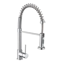 Rangemaster Pro Spray Kitchen Mixer Tap with Pull Out Spout