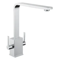Rangemaster Quadrant Dual Lever Contemporary Monobloc Kitchen Sink Mixer Tap