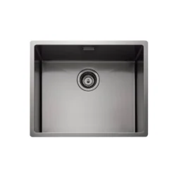 Rangemaster Spectra 1 Bowl Inset or Undermount Stainless Steel Kitchen Sink & Waste - 540 x 440mm