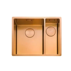 Rangemaster Spectra 1.5 Bowl Inset or Undermount Stainless Steel Kitchen Sink & Waste - 555 x 440mm