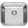Reginox Colorado Comfort Single Bowl Stainless Steel Sink & Waste - 445 x 393mm