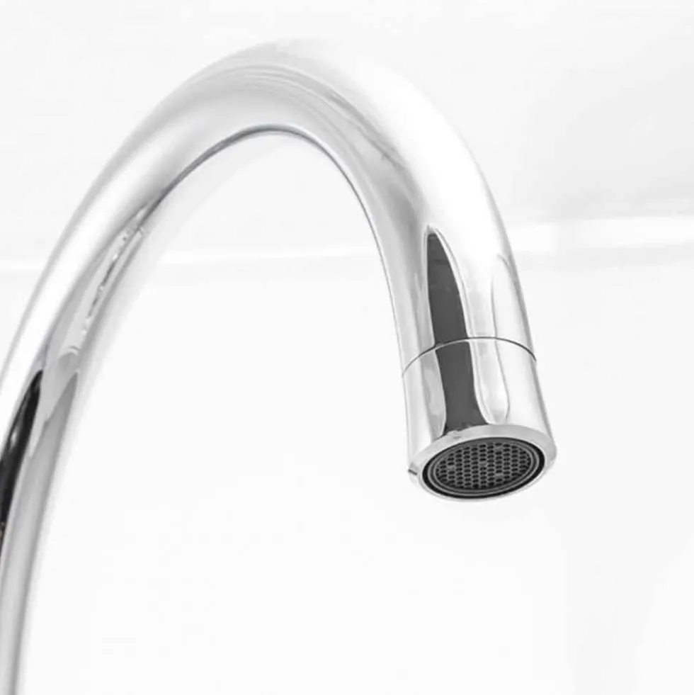 Reginox Elbe WRAS Approved Twin Lever Traditional Mono Kitchen Mixer Tap