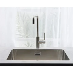 Reginox Houston 50x40 Single Bowl Stainless Steel Inset / Undermount Kitchen Sink & Waste Kit - 540 x 440mm