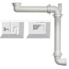 Reginox Panama Space Saving Plumbing Waste Syphon