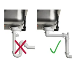 Reginox Panama Space Saving Plumbing Waste Syphon