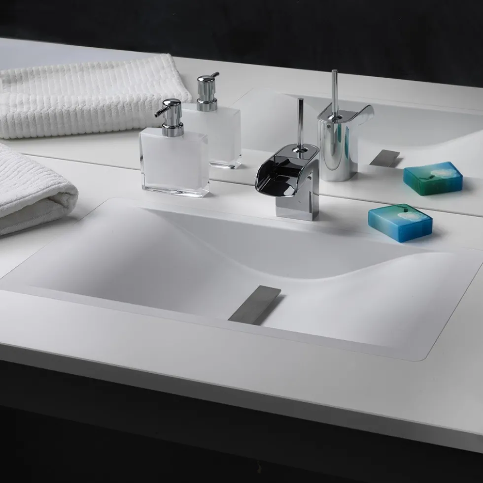 Reginox Wave Midnight Sky Stainless Steel Basin - 600 x 350mm