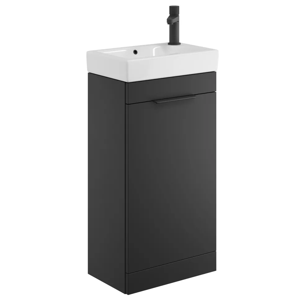 Riley 455mm Cloakroom Floorstanding Vanity Unit & Basin