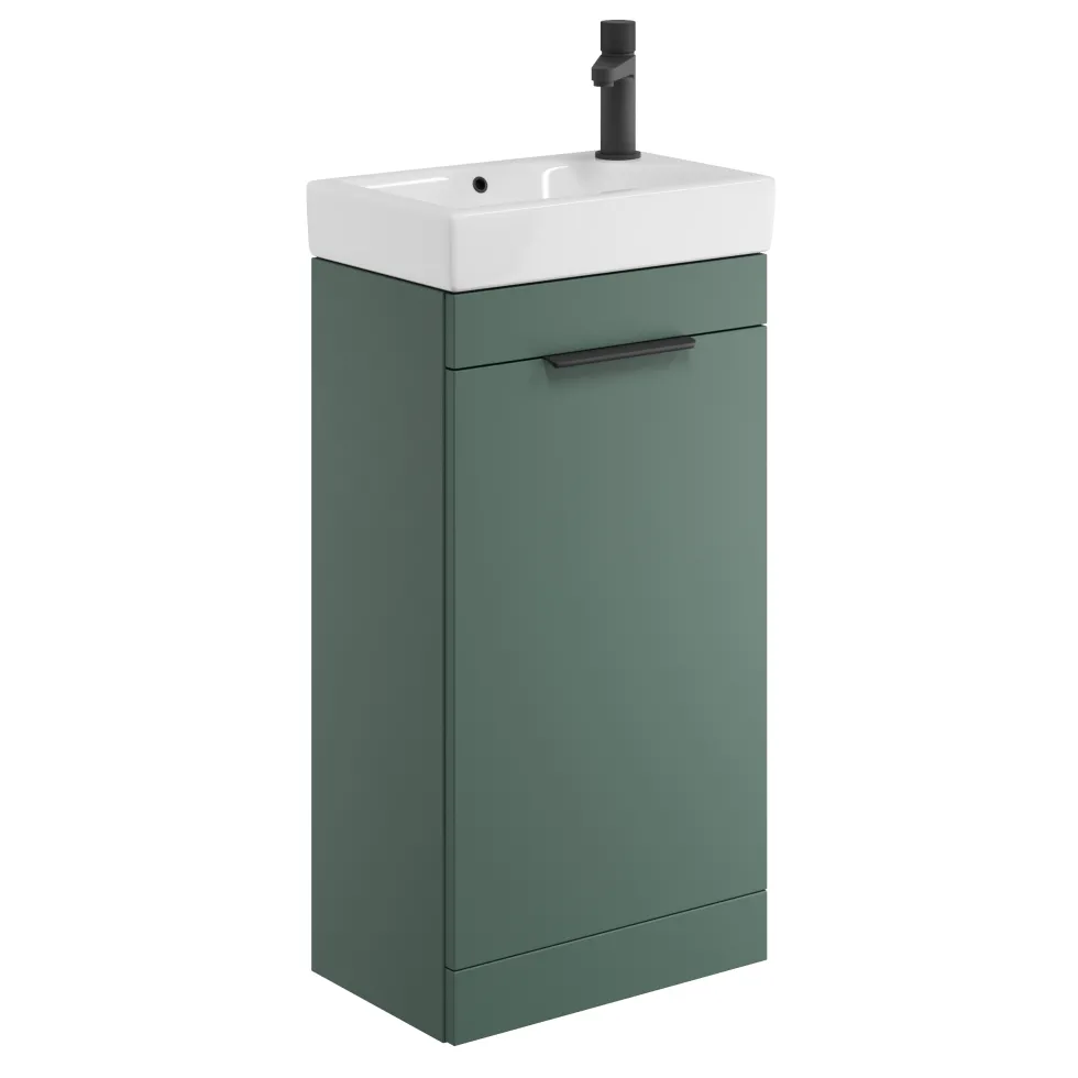 Riley 455mm Cloakroom Floorstanding Vanity Unit & Basin