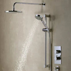 Roper Rhodes Event Round Dual Function Shower System With Fixed Shower Head