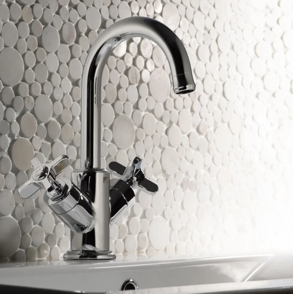 Roper Rhodes Wessex Basin Mixer with Clicker Waste