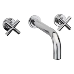 Sagittarius Avant Wall Mounted 3 Hole Bath Filler with 180mm Spout