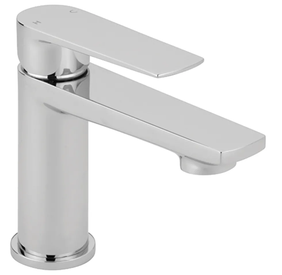 Sagittarius Bari Cloakroom Basin Mixer Tap with Sprung Waste