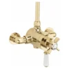 Sagittarius Churchman Exposed D/Control Thermo Shower - Gold