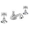 Sagittarius Churchman 3 Hole Basin Mixer with Pop-Up Waste