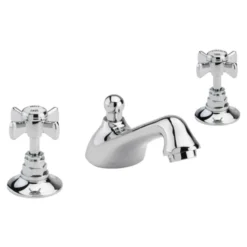 Sagittarius Churchman 3 Hole Basin Mixer with Pop-Up Waste