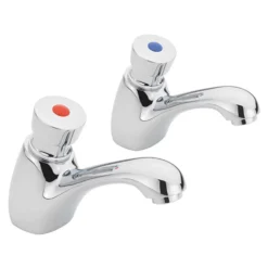 Sagittarius Contract Non Concussive Push Button Basin Taps