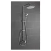 Sagittarius Ergo Lever Fully Adjustable Thermostatic Valve And Rigid Riser Kit