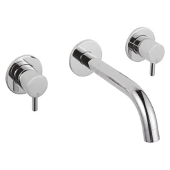 Sagittarius Ergo Wall Mounted 3 Hole Basin Mixer