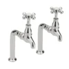 Sagittarius Kensington Bib Taps And Stands - White