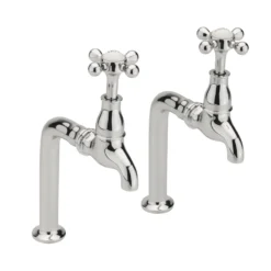 Sagittarius Kensington Bib Taps And Stands - White