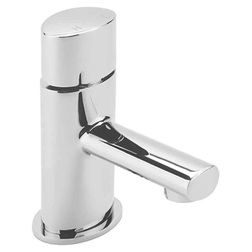 Sagittarius Oveta Cloakroom Basin Mixer with Clicker Waste