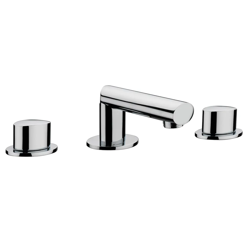 Sagittarius Oveta 3 Hole Basin Mixer with Clicker Waste
