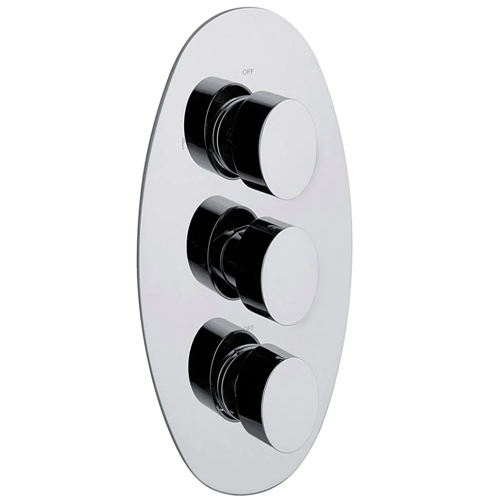 Sagittarius Oveta 3 Outlet Concealed Thermostatic Shower Valve