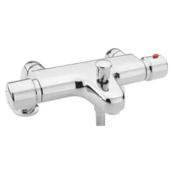Sagittarius Palermo Exposed Thermostatic Shower Mixer with Integrated Bath Spout