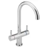 Sagittarius Piazza Twin Lever Monobloc Kitchen Mixer