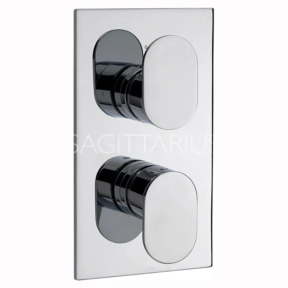 Sagittarius Plaza 1 Outlet Concealed Thermostatic Shower Valve