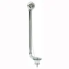 Sagittarius Polished Chrome Exposed Plug & Chain Bath Waste with Overflow