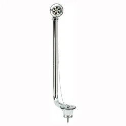 Sagittarius Polished Chrome Exposed Plug & Chain Bath Waste with Overflow
