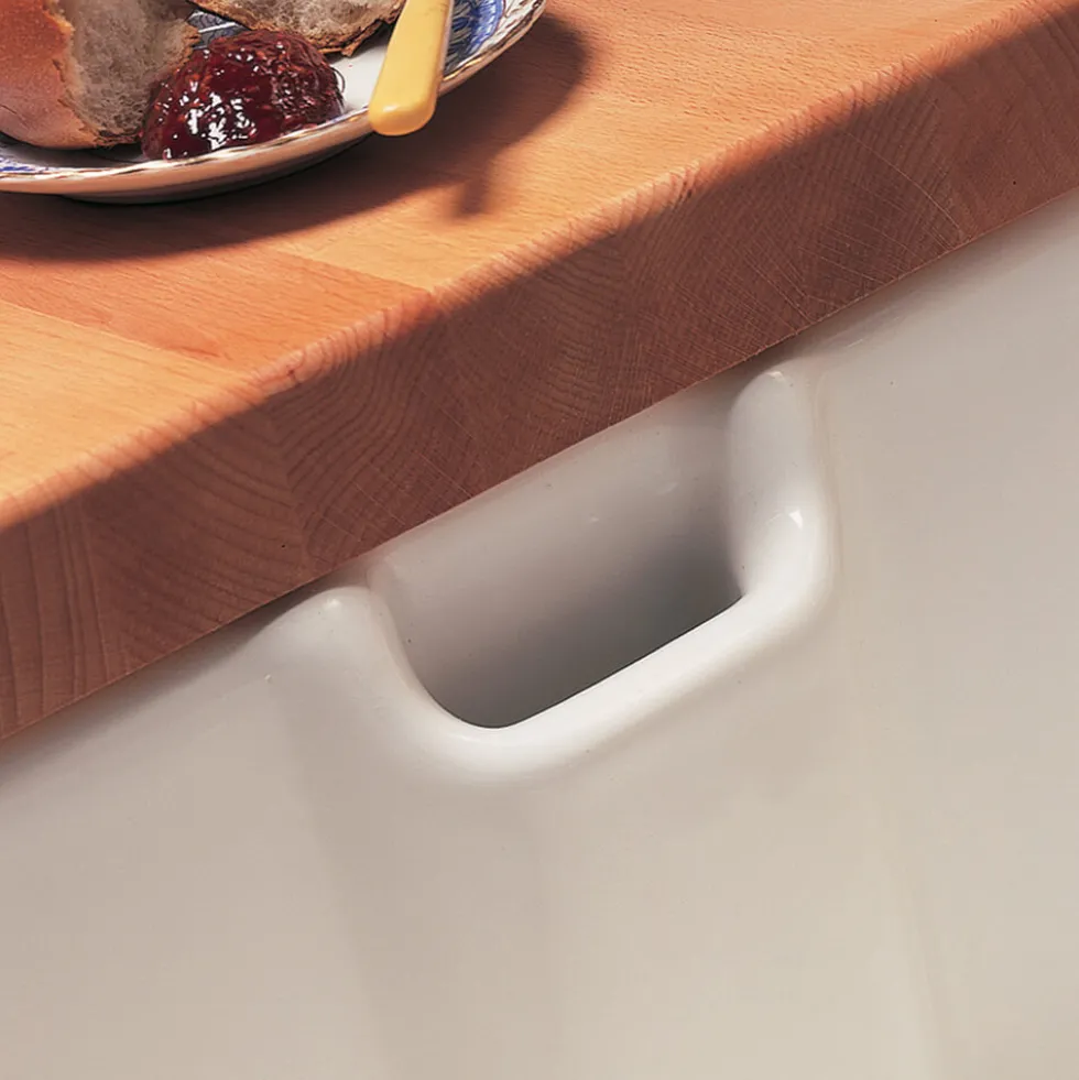 Shaws Classic Belfast Ceramic Single Bowl Kitchen Sink - 595 x 460mm