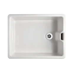 Shaws Classic Belfast Ceramic Single Bowl Kitchen Sink - 595 x 460mm