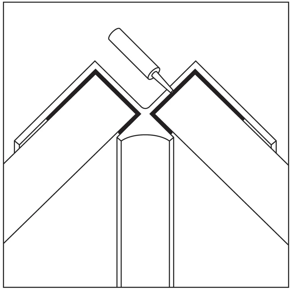 Showerwall Laminate Wall Panel 2450mm Trims