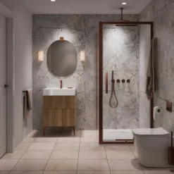 Showerwall Roma Marble Hydrocore Laminate Bathroom Wall Panel