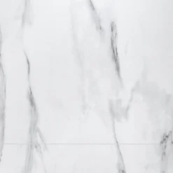 Showerwall White Marble Laminate Tile - 2400 x 600mm