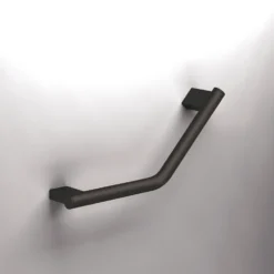 Sonia Lux Black Angled Grab Bar - 375mm