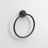 Sonia Tecno Project Black Small Towel Ring