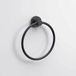Sonia Tecno Project Black Small Towel Ring