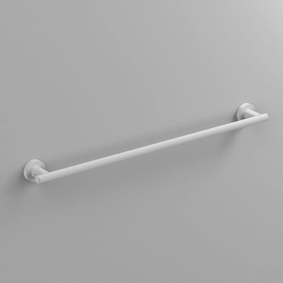 Sonia Tecno Project White Towel Rail 660mm - White