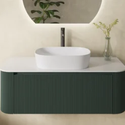 Sophia Matt White Oval Countertop Basin - 500 x 380mm