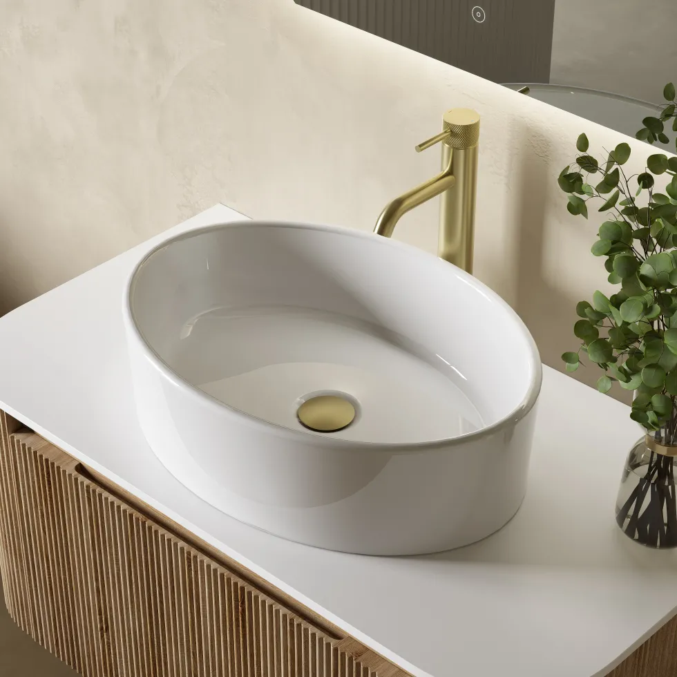 Sophia Oval Countertop Basin - 500 x 360mm